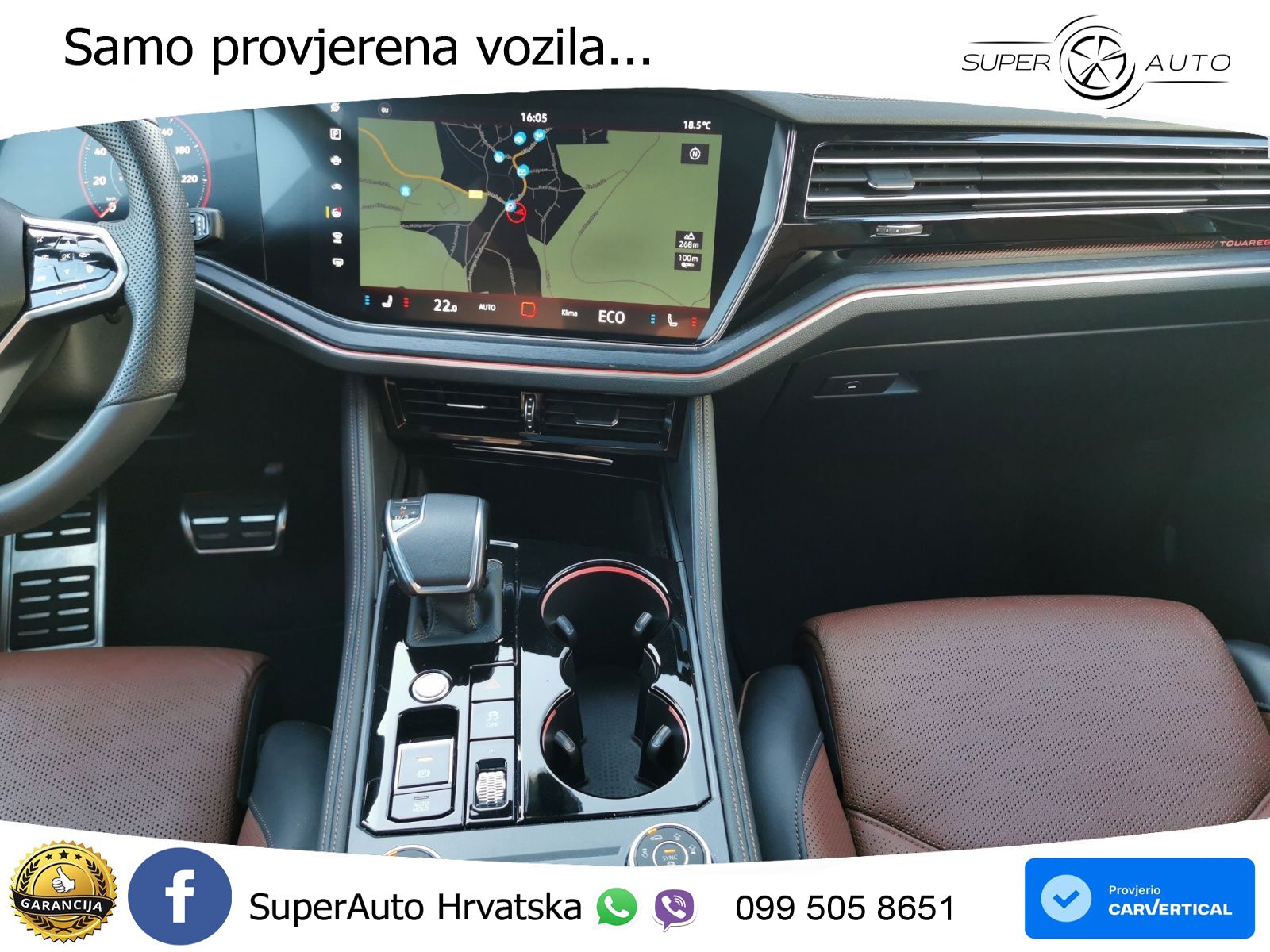 Volkswagen Touareg 3.0 V6 TSI (340 KS) 4MOTION Tiptronic ZRAČNI+ACC+GR SJED+KAM+PANO