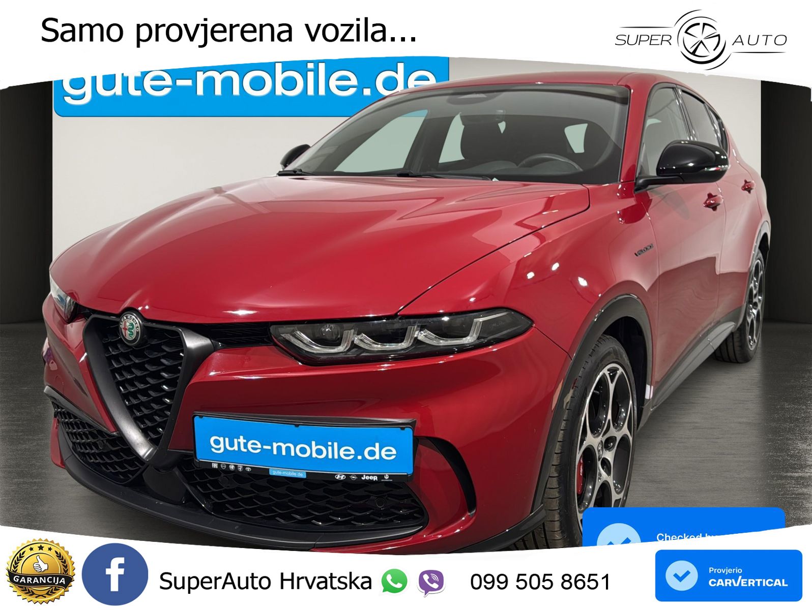 Alfa Romeo Tonale 1.5 VGT (160 KS) 48V-Hybrid TCT LED+ACC