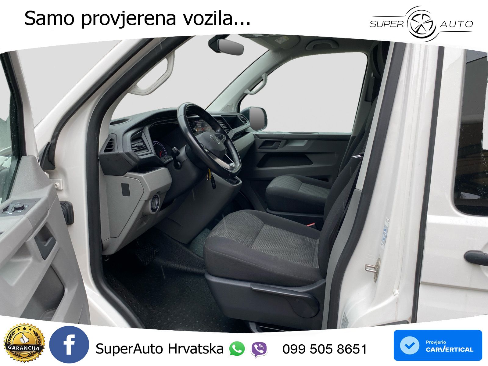 Volkswagen T6.1 Transporter 2,0TDI 110kW DSG LED ACC Standh 150 KS