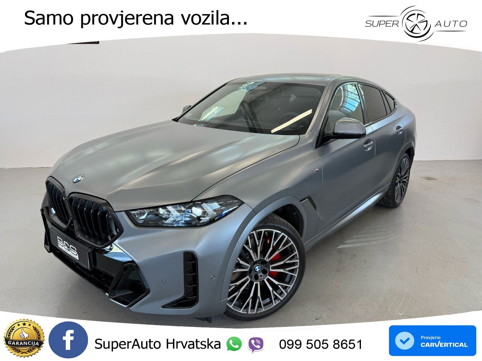 BMW X6 30d (298 KS) xDrive Steptronic M Sport LED+GR SJED+ACC