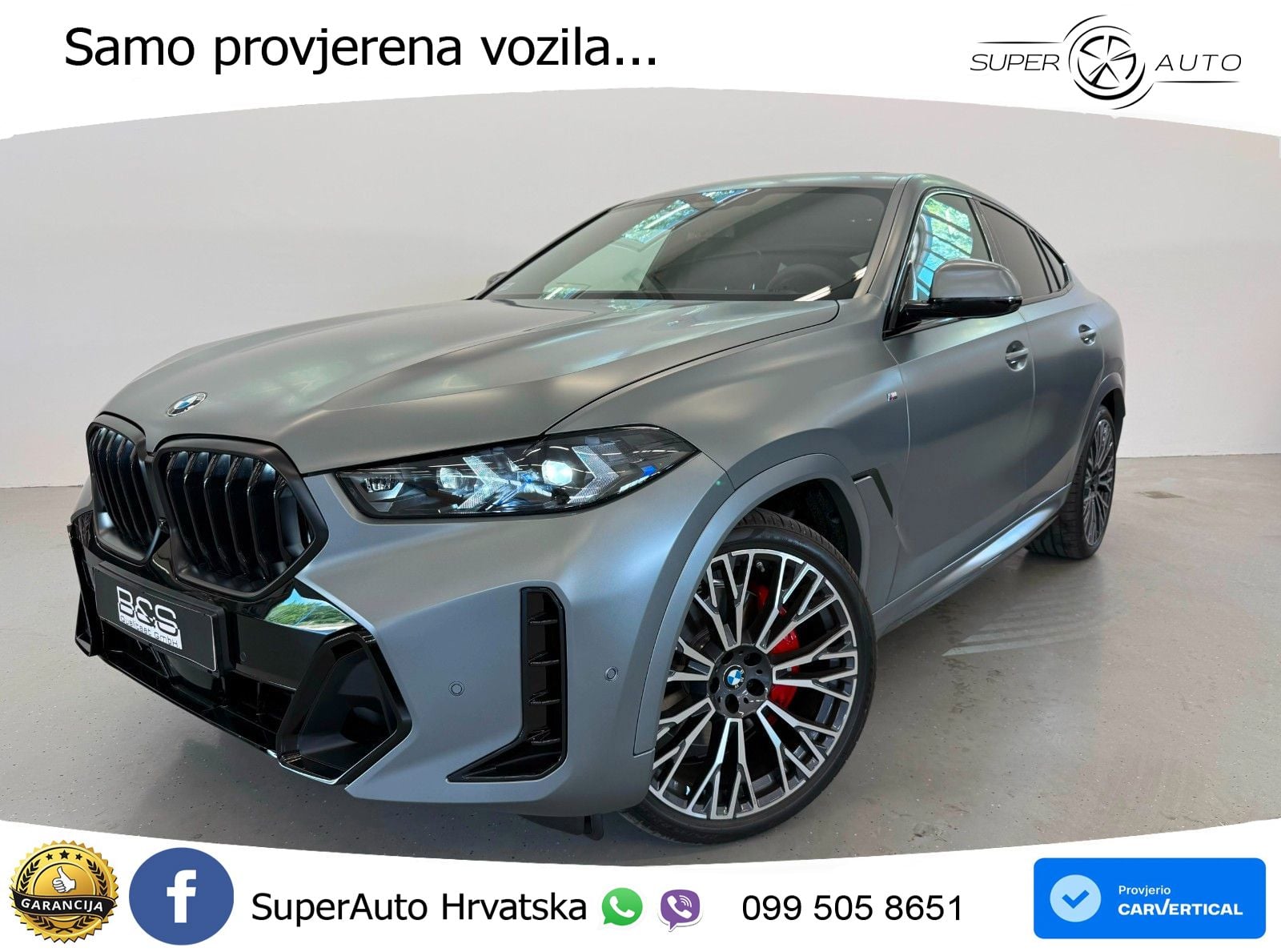 BMW X6 30d (298 KS) xDrive Steptronic M Sport LED+GR SJED+ACC