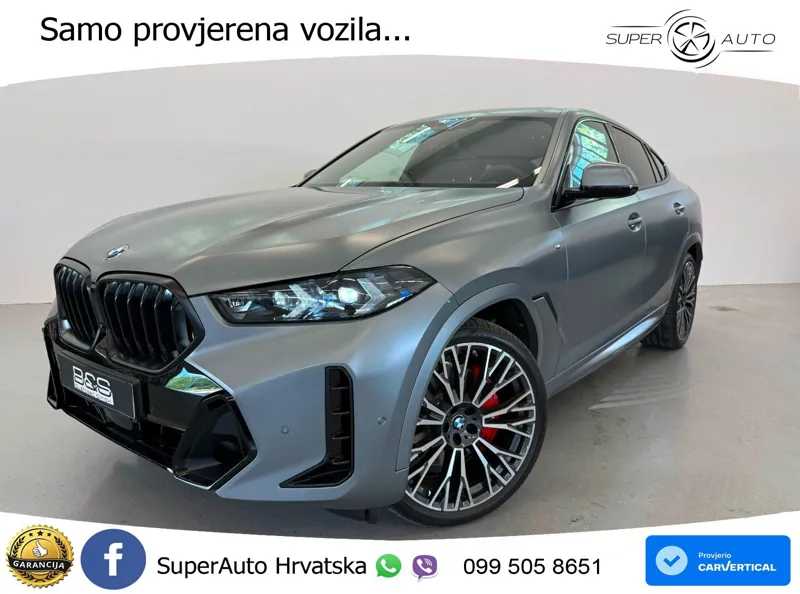 BMW X6 30d (298 KS) xDrive Steptronic M Sport LED+GR SJED+ACC