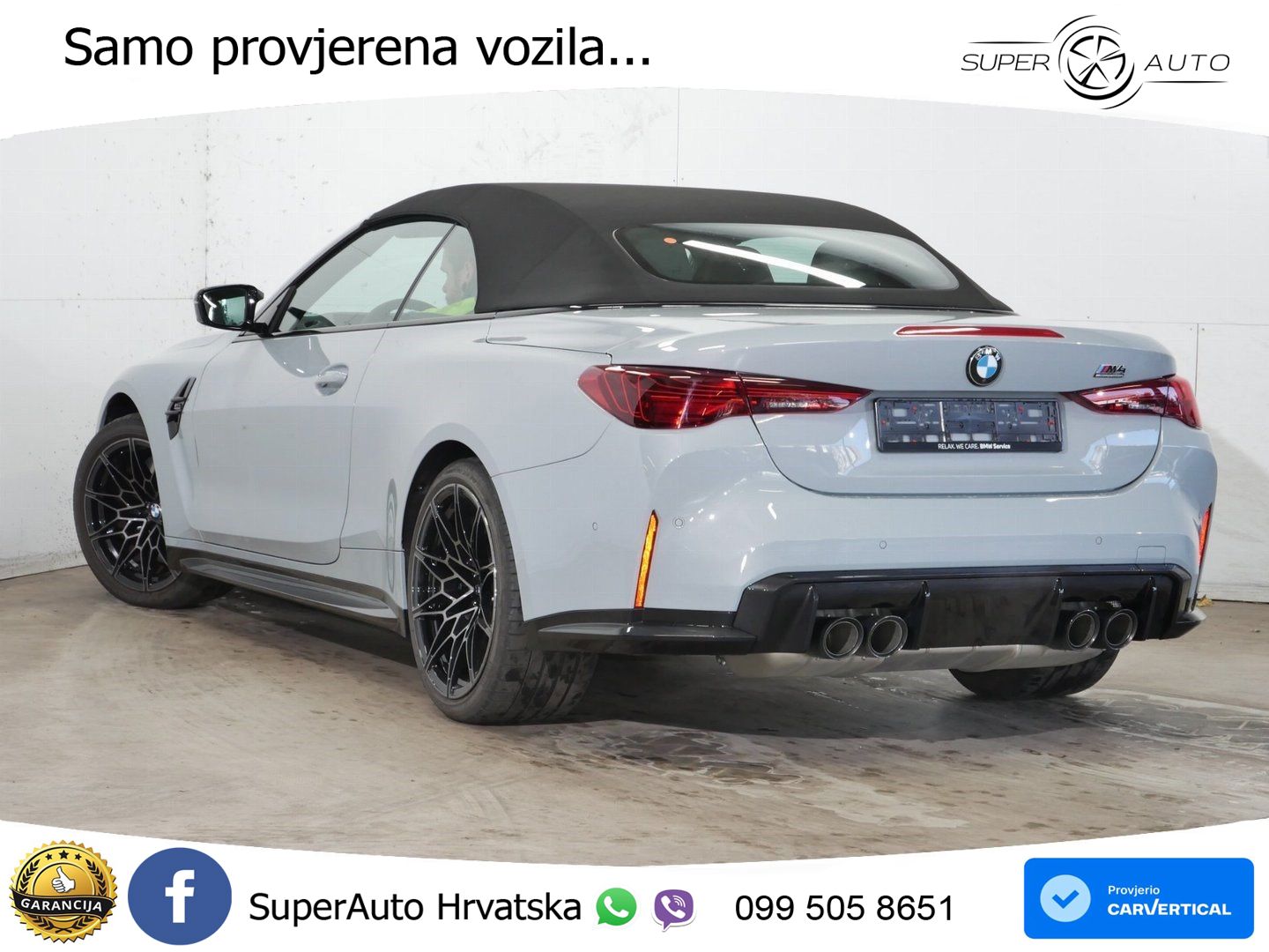 BMW M4 Convertible Competition 3.0 (530 KS) xDrive Steptronic