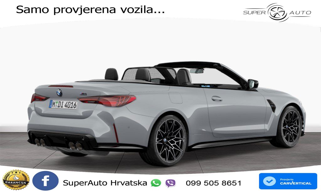 BMW M4 Convertible Competition 3.0 (530 KS) xDrive Steptronic