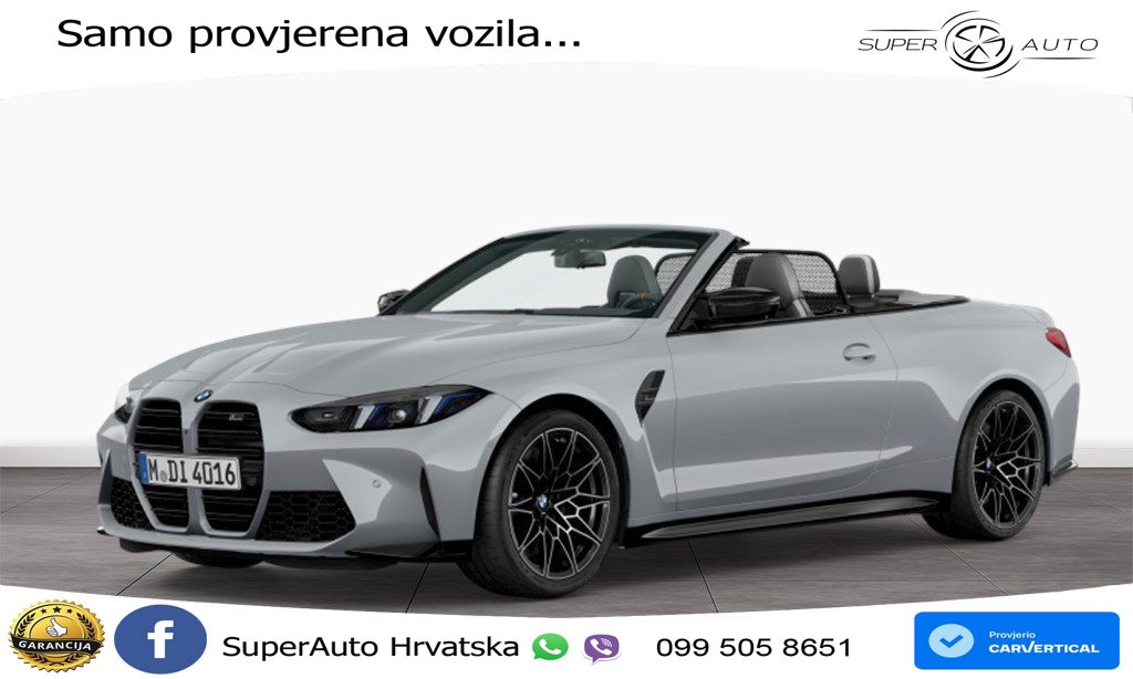 BMW M4 Convertible Competition 3.0 (530 KS) xDrive Steptronic