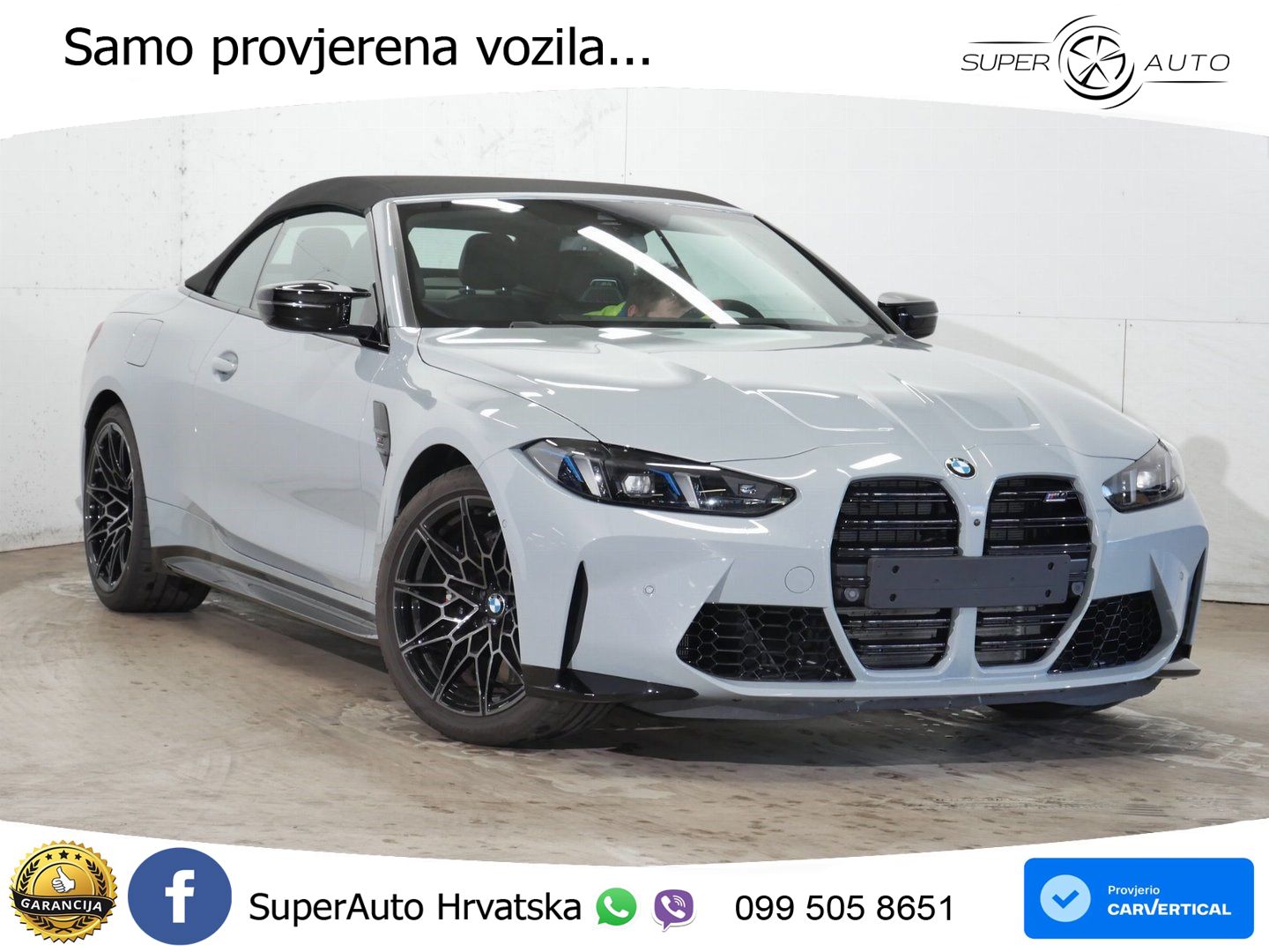 BMW M4 Convertible Competition 3.0 (530 KS) xDrive Steptronic