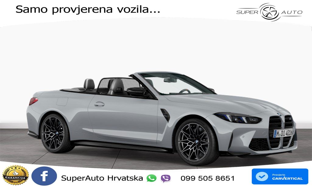 BMW M4 Convertible Competition 3.0 (530 KS) xDrive Steptronic