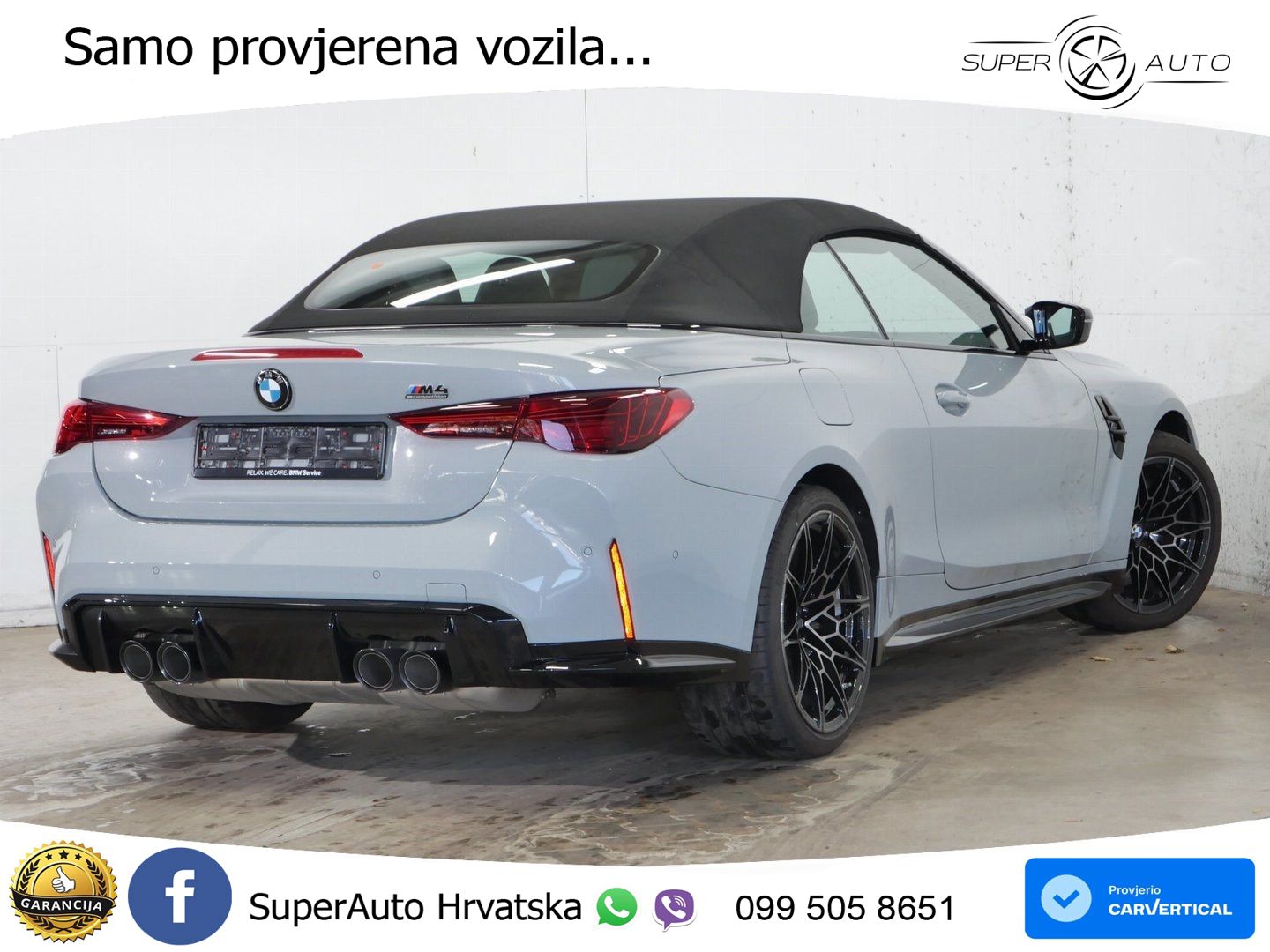 BMW M4 Convertible Competition 3.0 (530 KS) xDrive Steptronic
