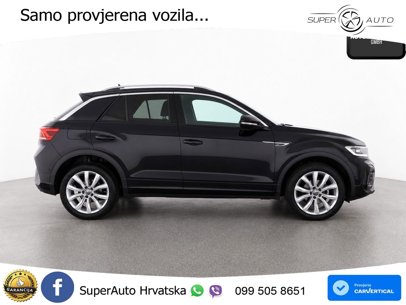 Volkswagen T-Roc 1.5 TSI (150 KS) DSG R-Line LED+GR SJED+ACC