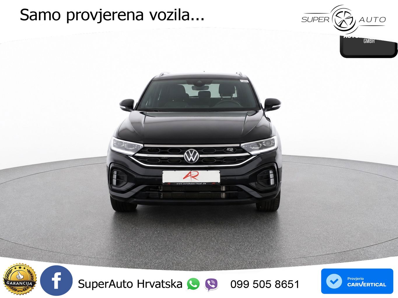 Volkswagen T-Roc 1.5 TSI (150 KS) DSG R-Line LED+GR SJED+ACC