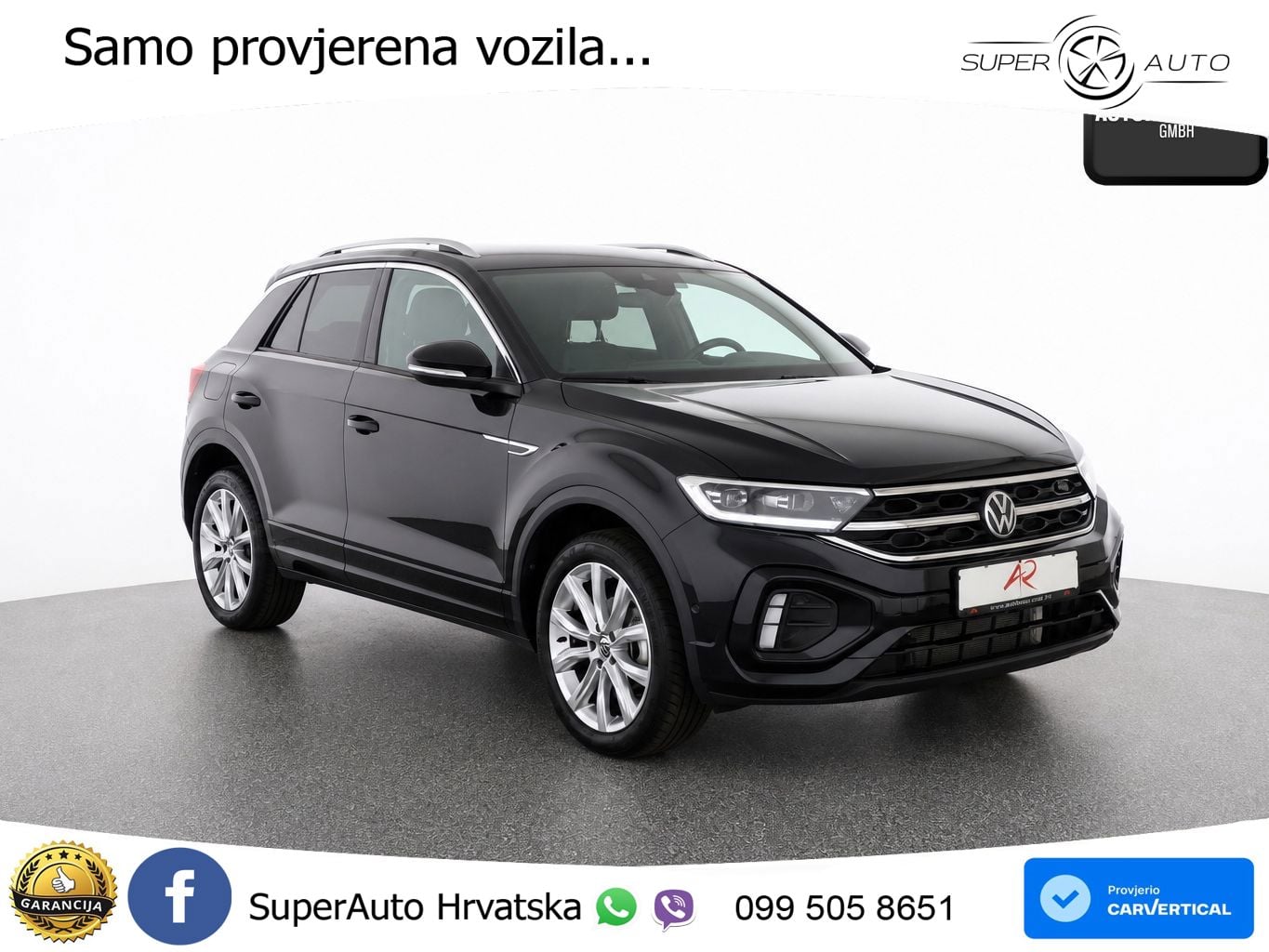 Volkswagen T-Roc 1.5 TSI (150 KS) DSG R-Line LED+GR SJED+ACC