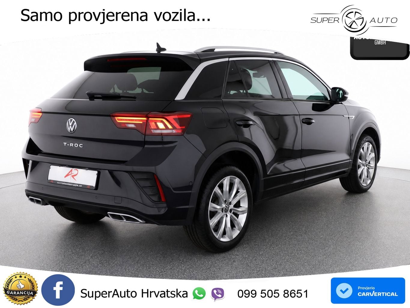 Volkswagen T-Roc 1.5 TSI (150 KS) DSG R-Line LED+GR SJED+ACC