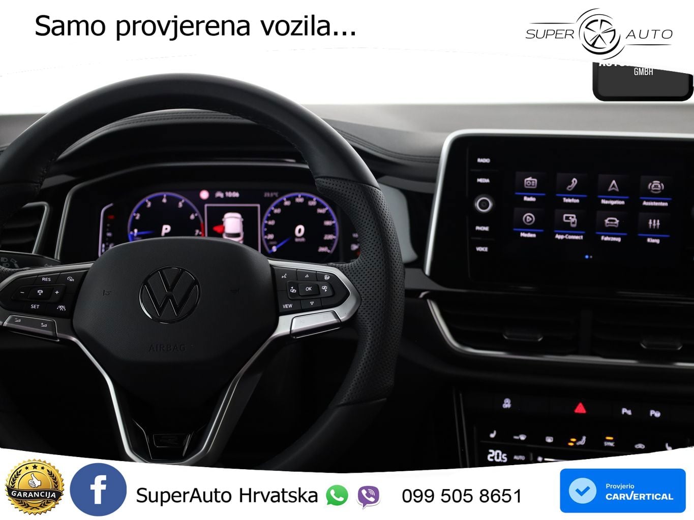 Volkswagen T-Roc 1.5 TSI (150 KS) DSG R-Line LED+GR SJED+ACC