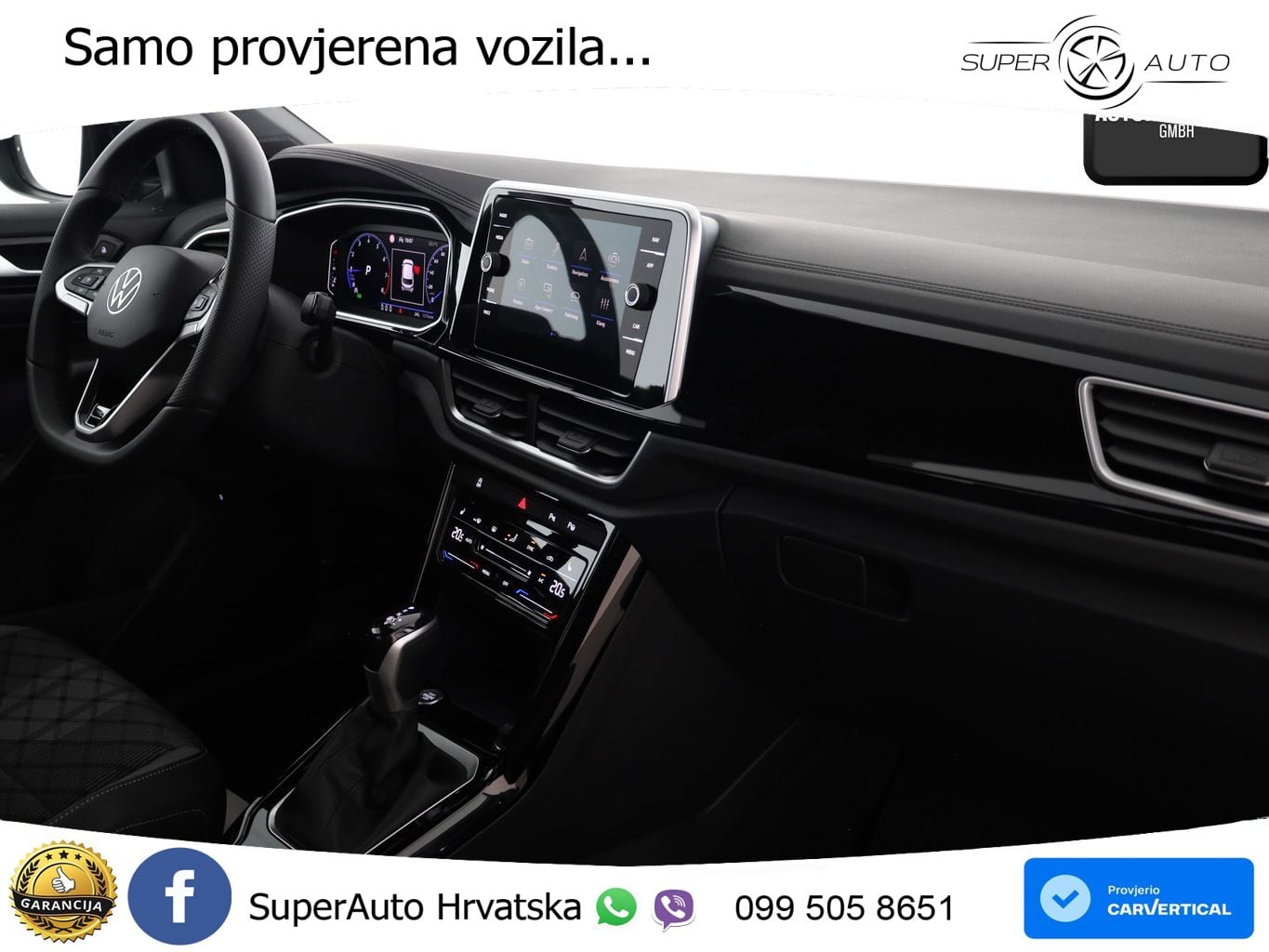 Volkswagen T-Roc 1.5 TSI (150 KS) DSG R-Line LED+GR SJED+ACC