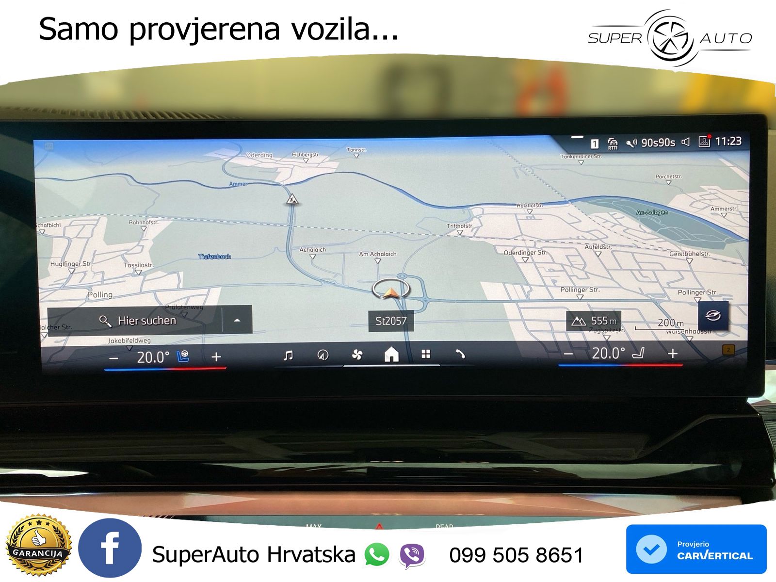 BMW 540d Touring (303 KS) xDrive Steptronic ZRAČNI+ACC+GR SJED+KAM+PANO