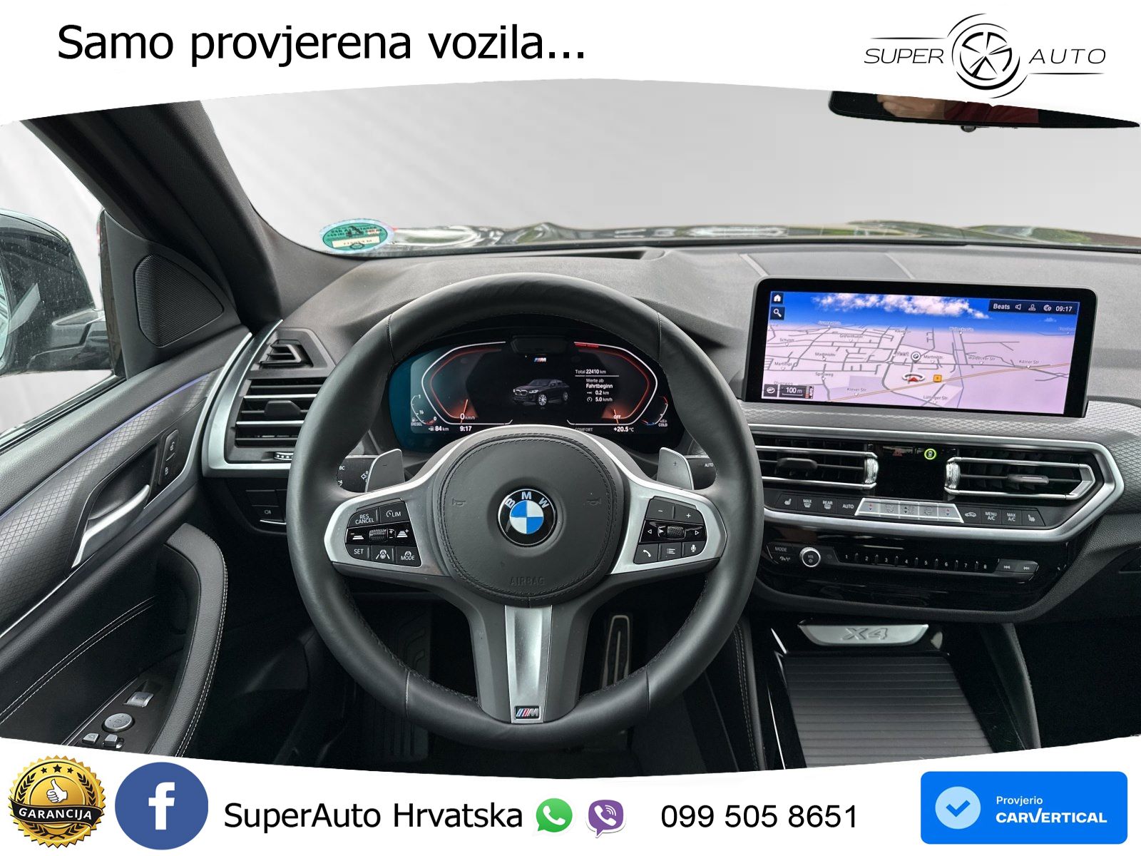 BMW X4 30d (286 KS) xDrive Steptronic M Sport LED+GR SJED+ACC