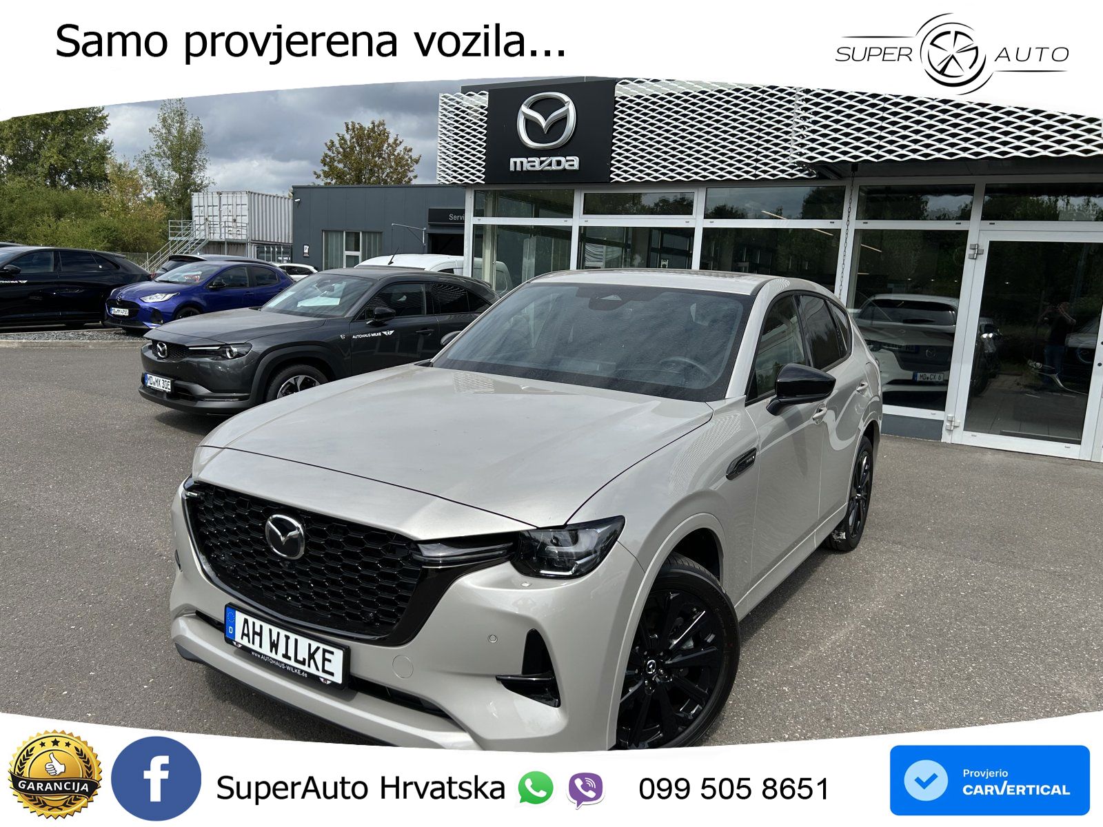 Mazda CX-60 2.5 e-Skyactiv (328 KS) AWD Automatic LED+GR SJED+ACC