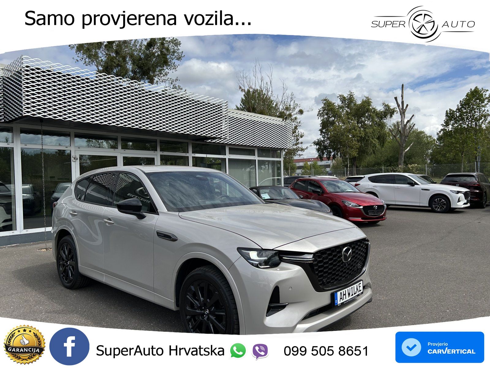 Mazda CX-60 2.5 e-Skyactiv (328 KS) AWD Automatic LED+GR SJED+ACC