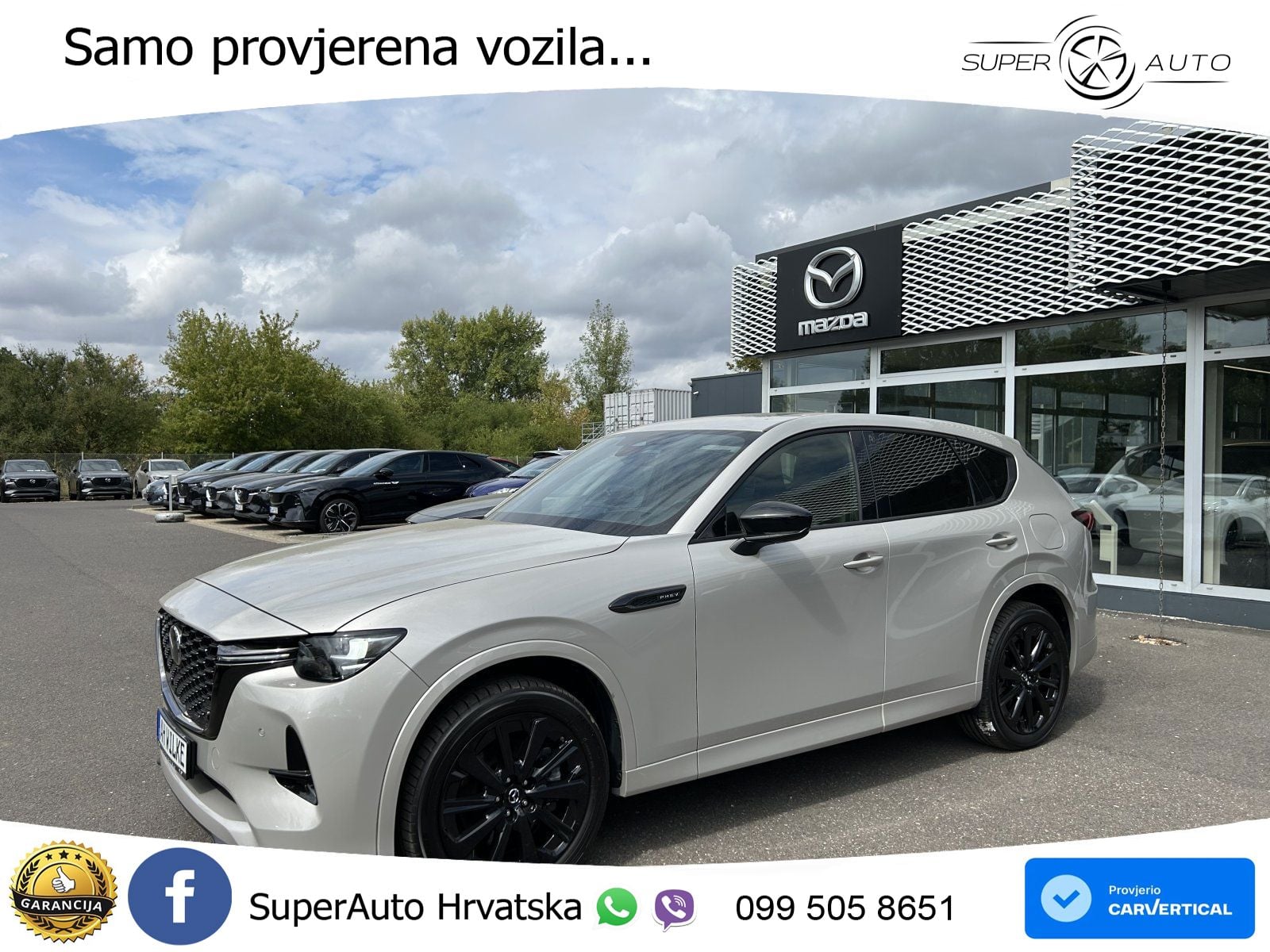 Mazda CX-60 2.5 e-Skyactiv (328 KS) AWD Automatic LED+GR SJED+ACC