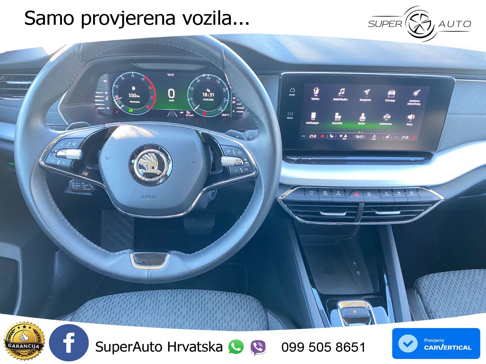 Škoda Octavia Combi 2.0 TDI (150 KS) DSG LED+GR SJED+ACC