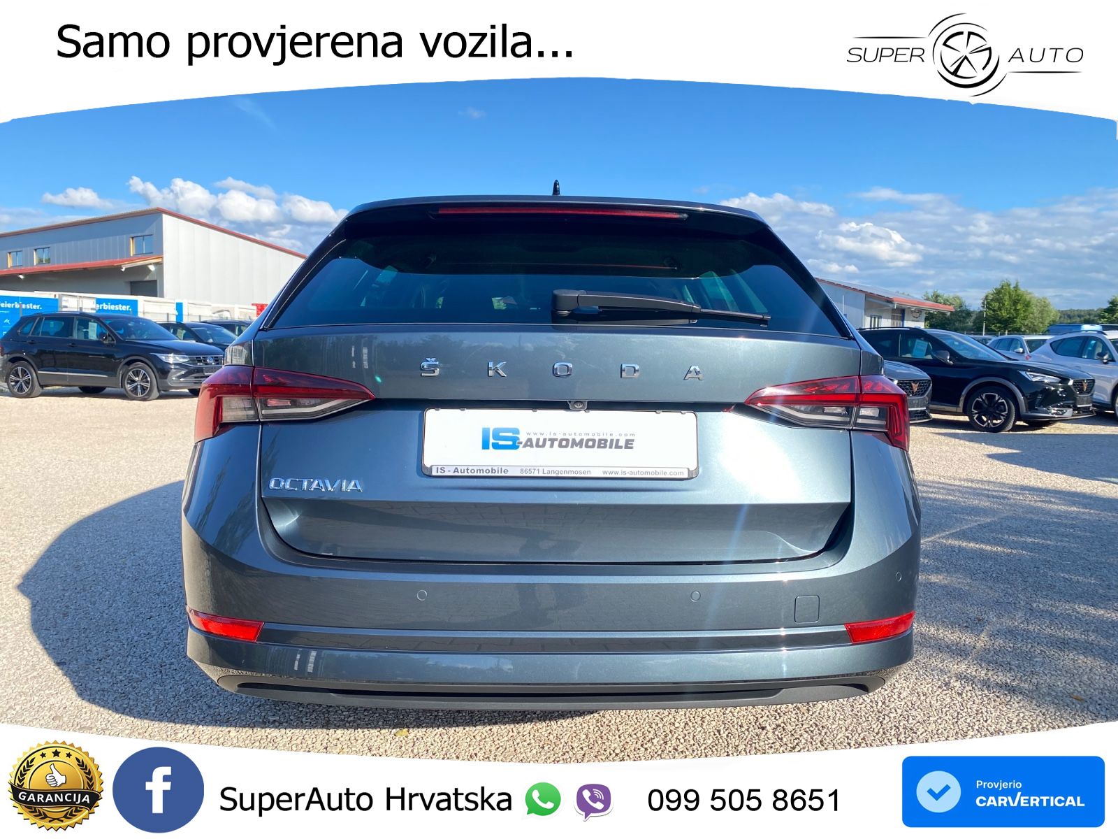 Škoda Octavia Combi 2.0 TDI (150 KS) DSG LED+GR SJED+ACC