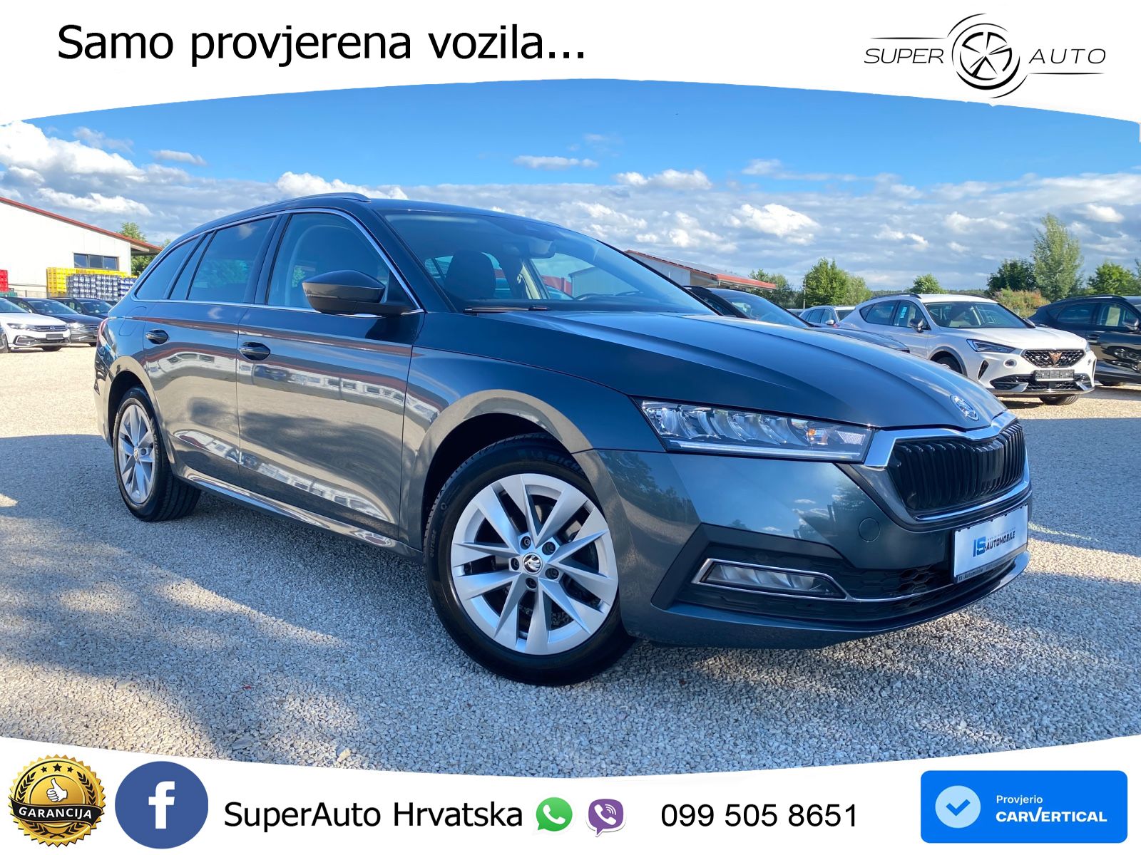 Škoda Octavia Combi 2.0 TDI (150 KS) DSG LED+GR SJED+ACC