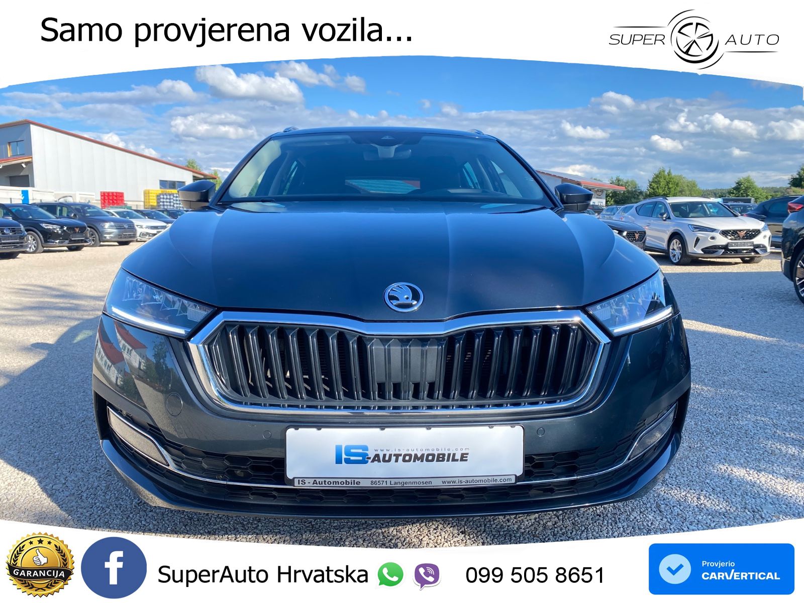 Škoda Octavia Combi 2.0 TDI (150 KS) DSG LED+GR SJED+ACC