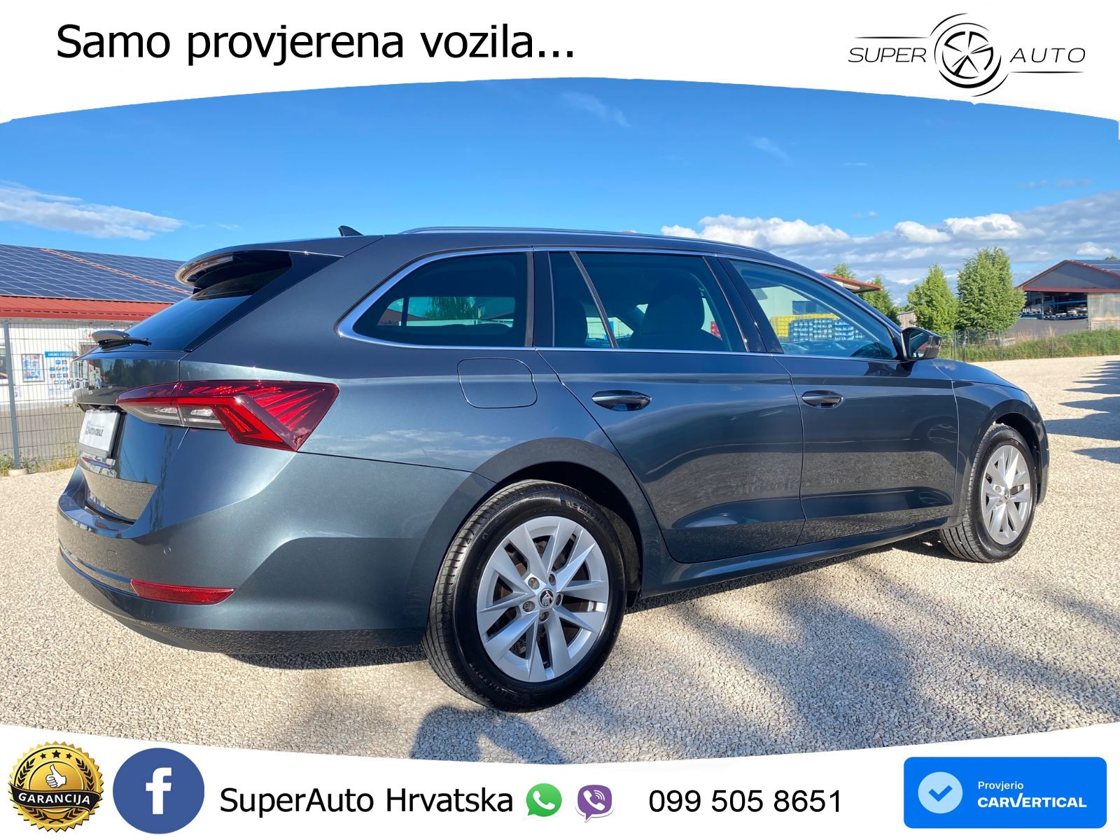 Škoda Octavia Combi 2.0 TDI (150 KS) DSG LED+GR SJED+ACC