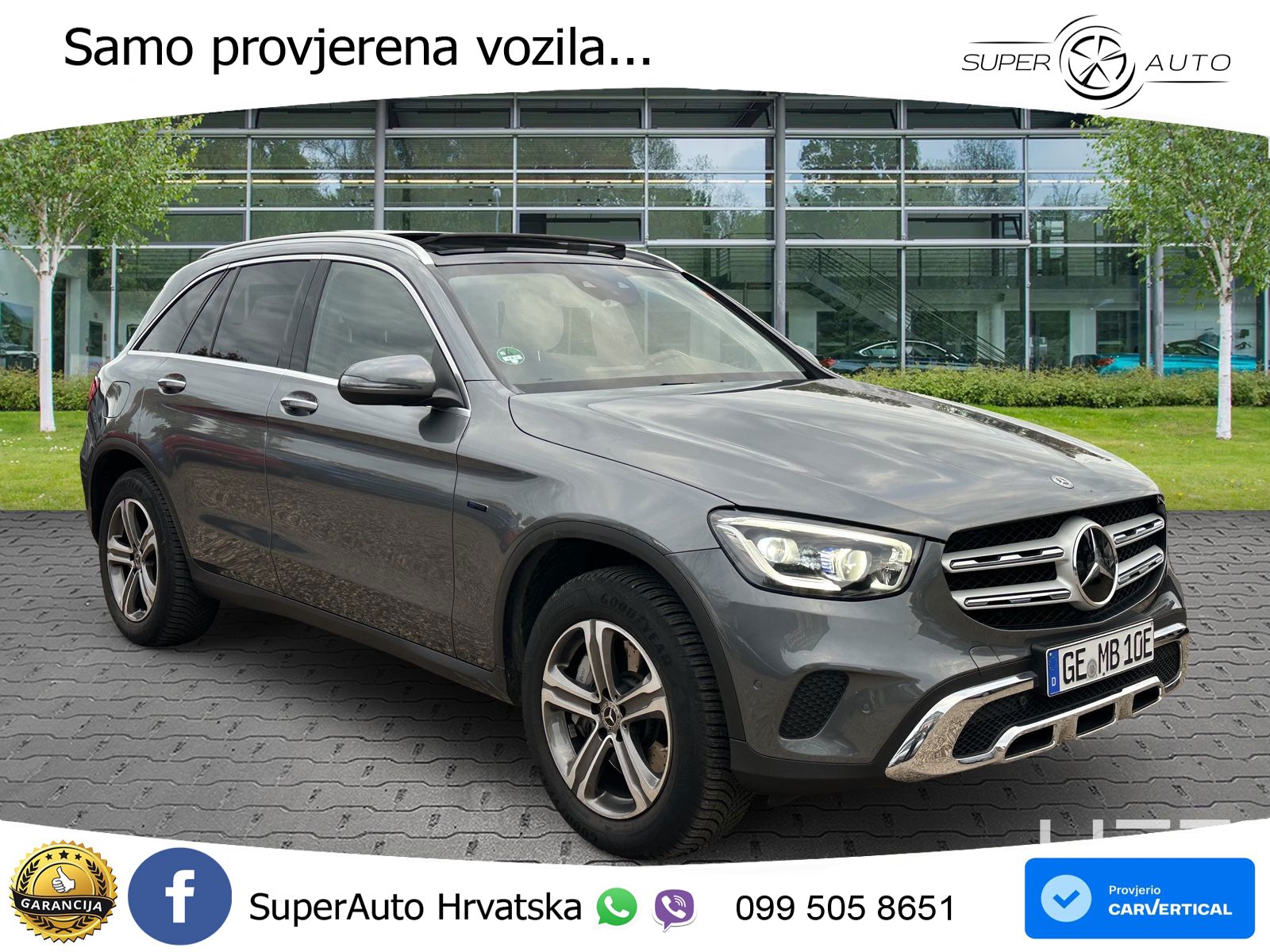 Mercedes GLC 300e (320 KS) 4MATIC 9G-TRONIC LED+GR SJED+ACC