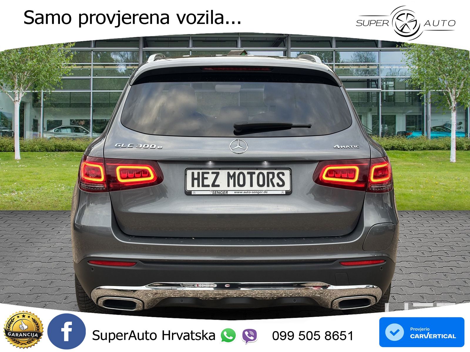 Mercedes GLC 300e (320 KS) 4MATIC 9G-TRONIC LED+GR SJED+ACC