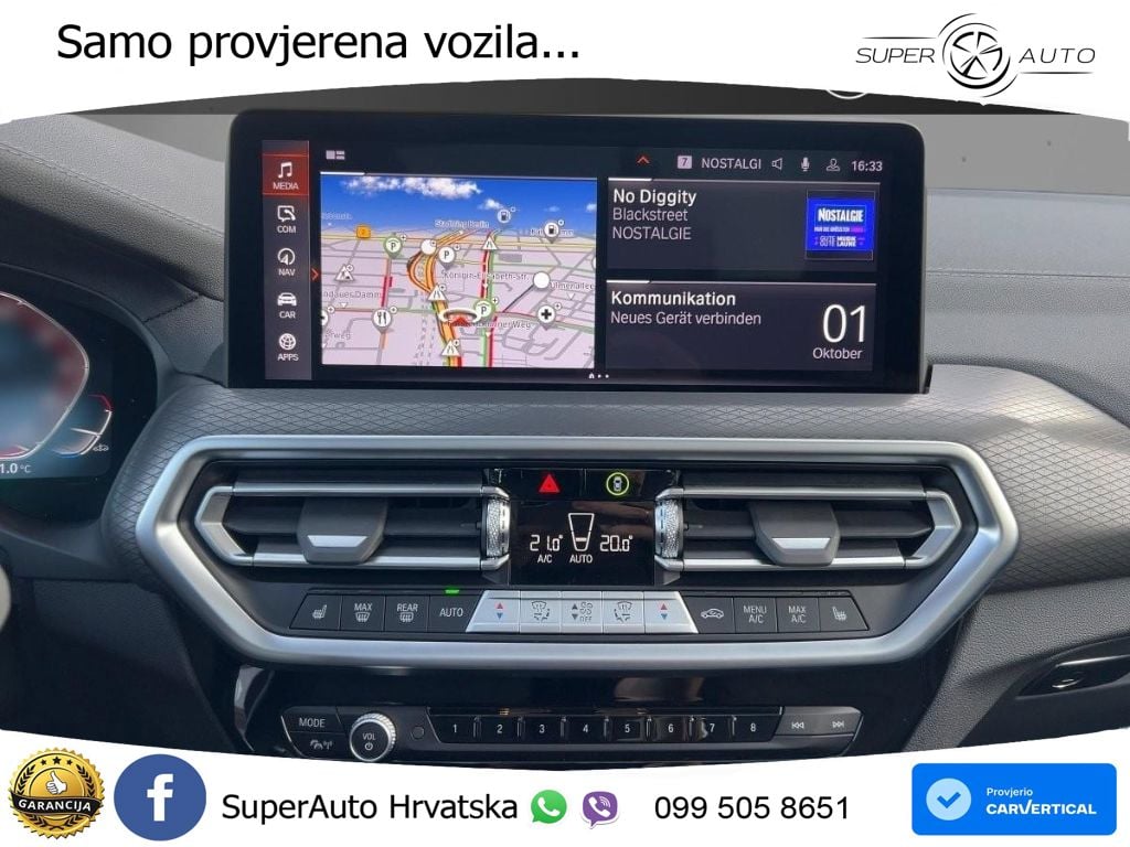 BMW X3 M40i xDrive Steptronic LED+GR SJED+ACC