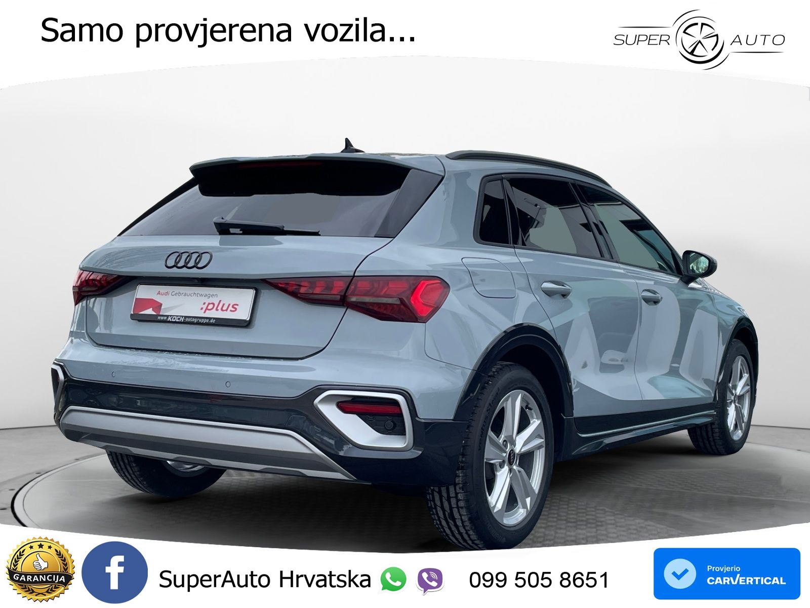 Audi A3 allstreet 35 TDI (150 KS) S tronic LED+GR SJED+ACC