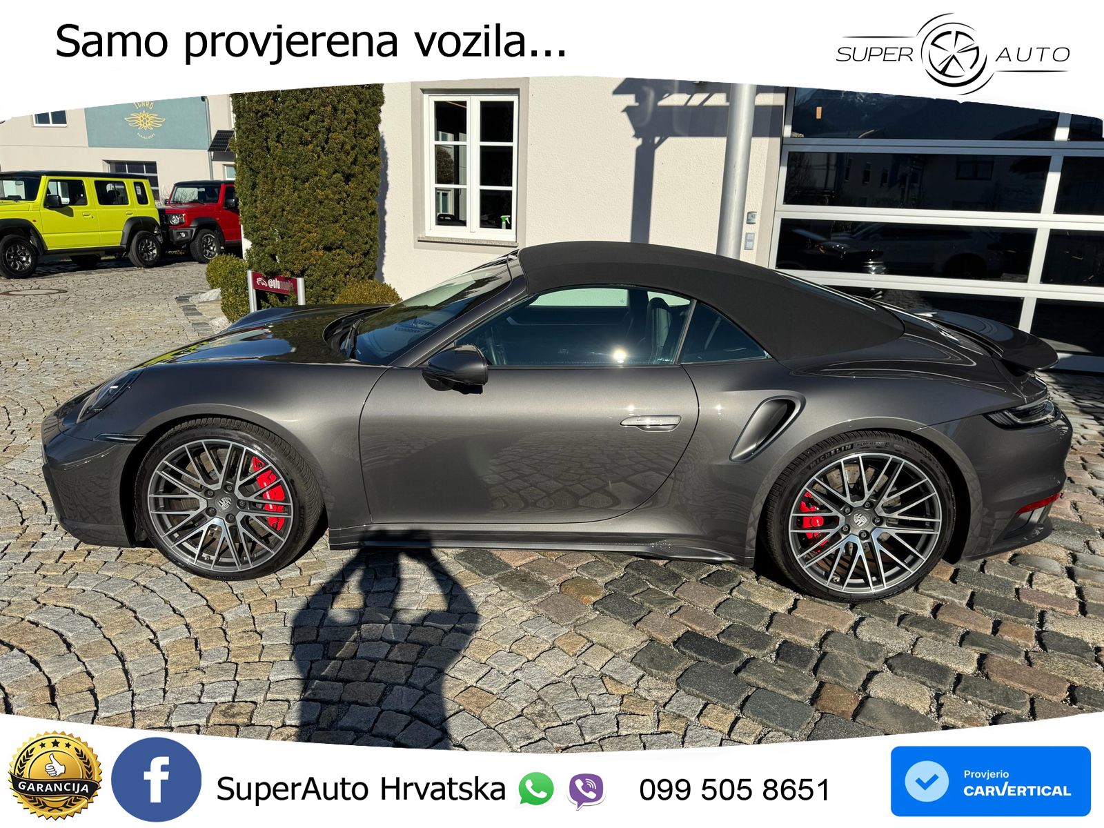 Porsche 911 Turbo Cabriolet 3.8 (580 KS) PDK LED+GR SJED+ACC