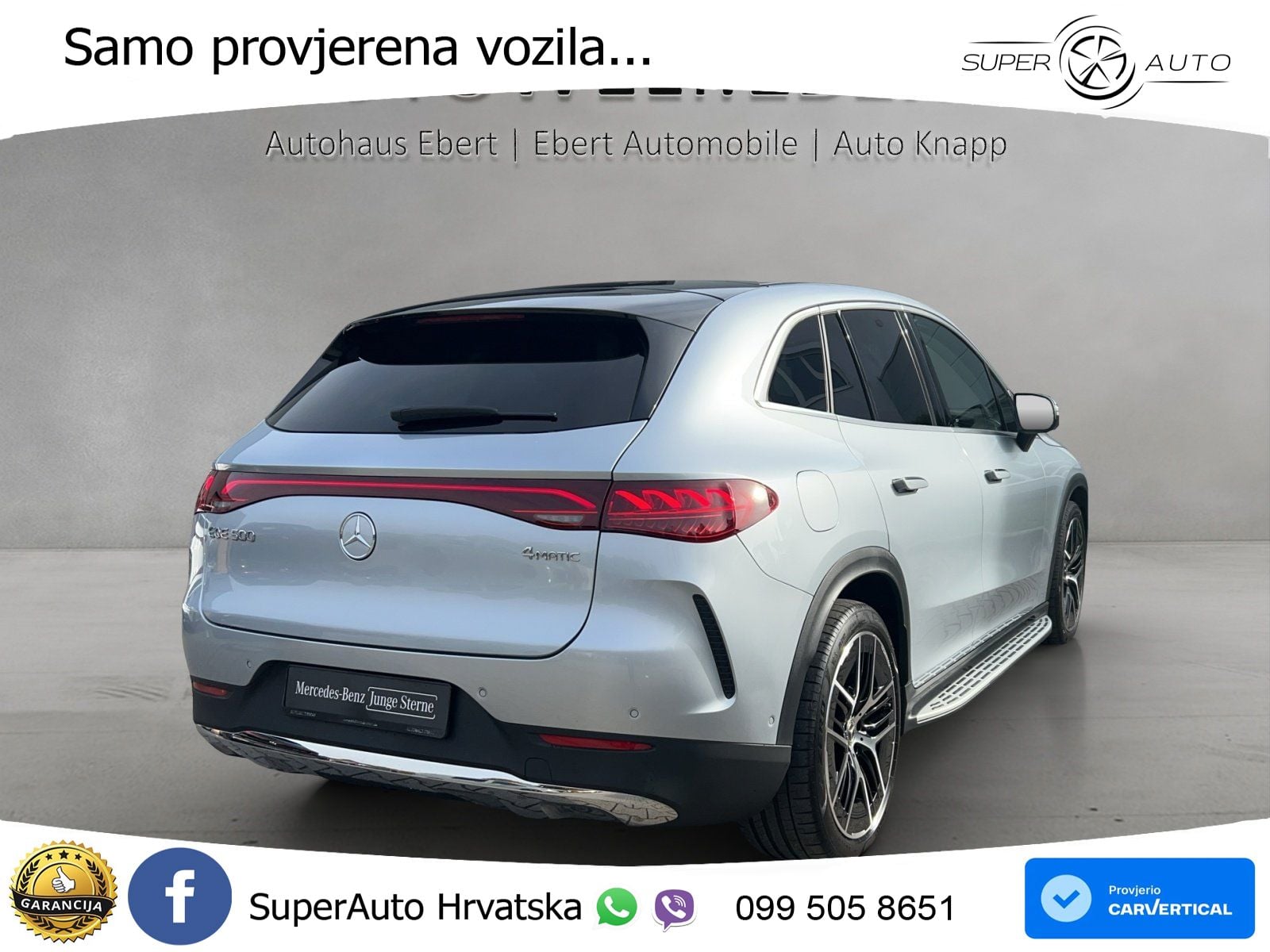 Mercedes EQE SUV 500 100 kWh (408 KS) 4MATIC ACC+HEAD+4xGR SJED+360+PANO