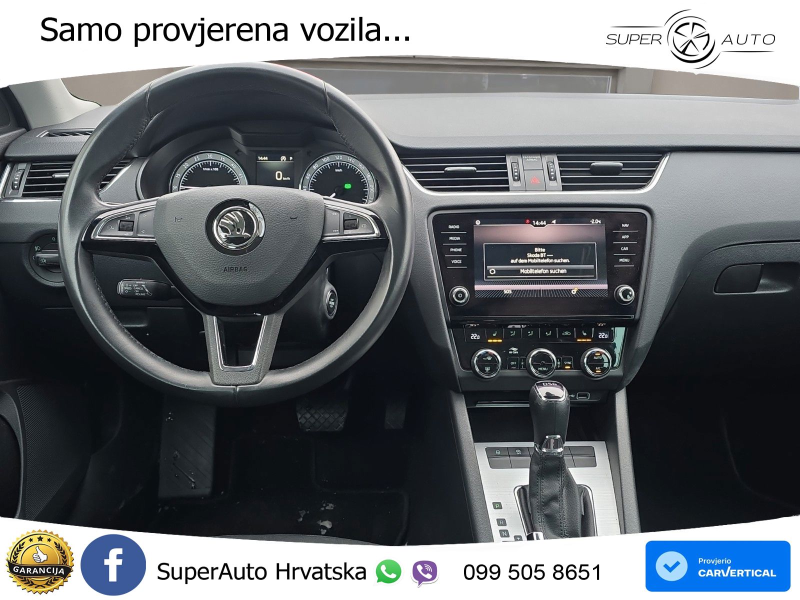 Škoda Octavia Combi 2.0 TDI (150 KS) DSG LED+GR SJED+ACC