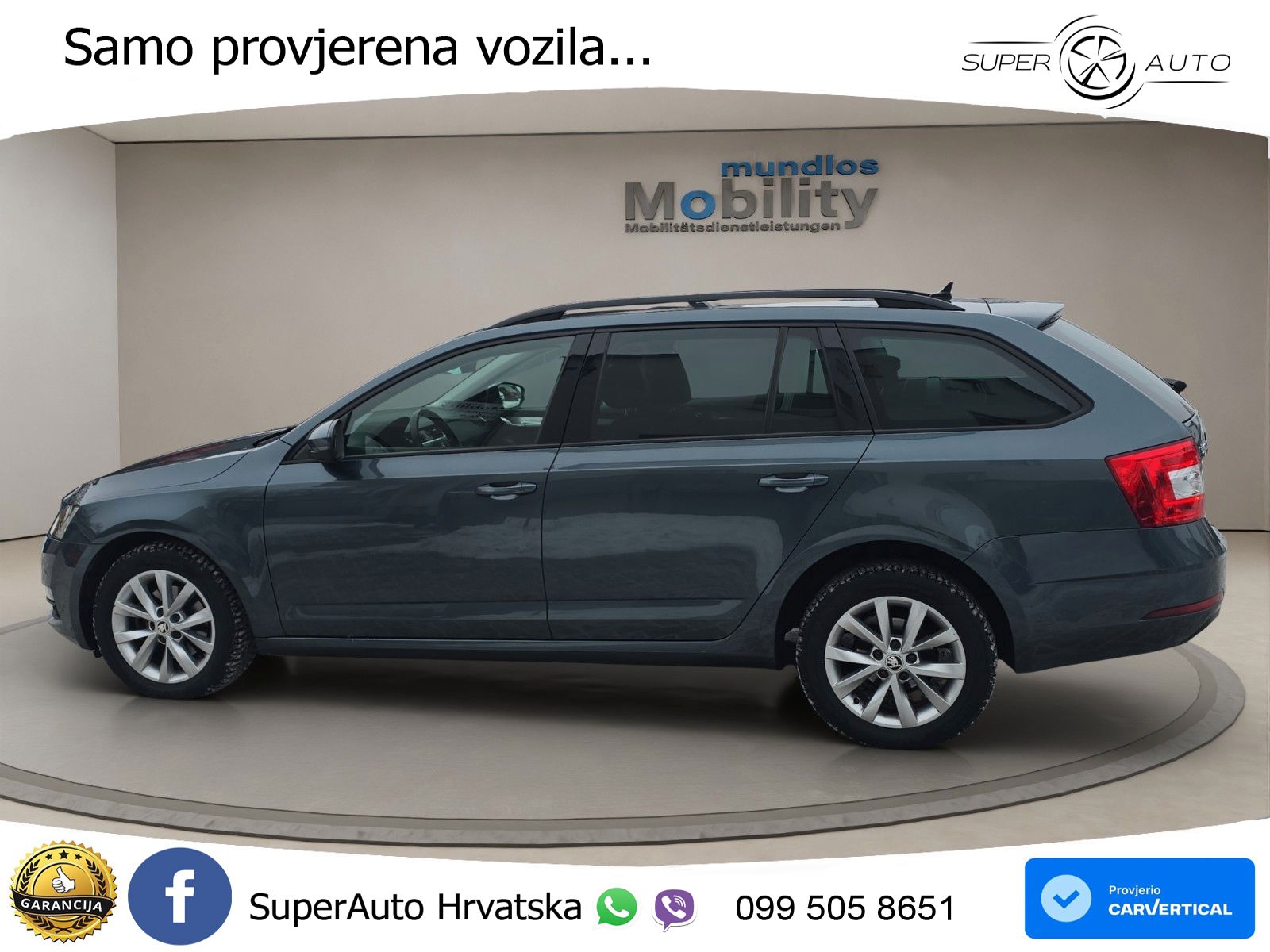 Škoda Octavia Combi 2.0 TDI (150 KS) DSG LED+GR SJED+ACC