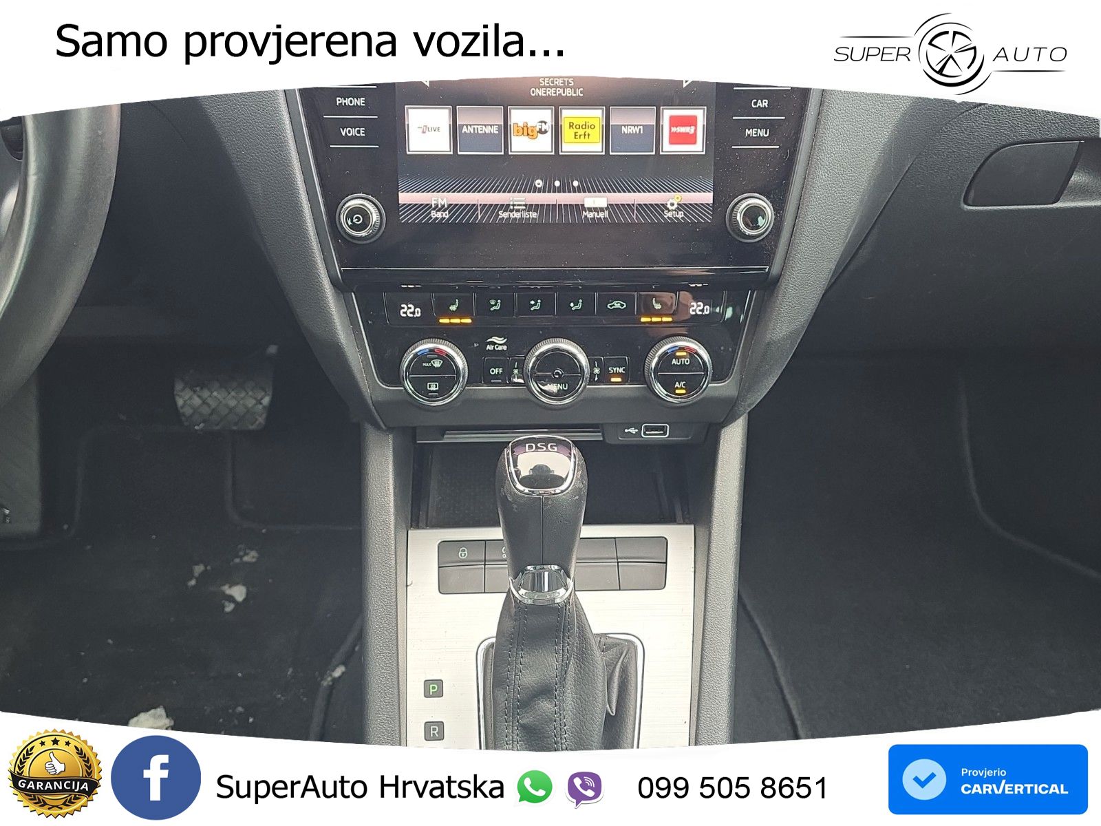 Škoda Octavia Combi 2.0 TDI (150 KS) DSG LED+GR SJED+ACC