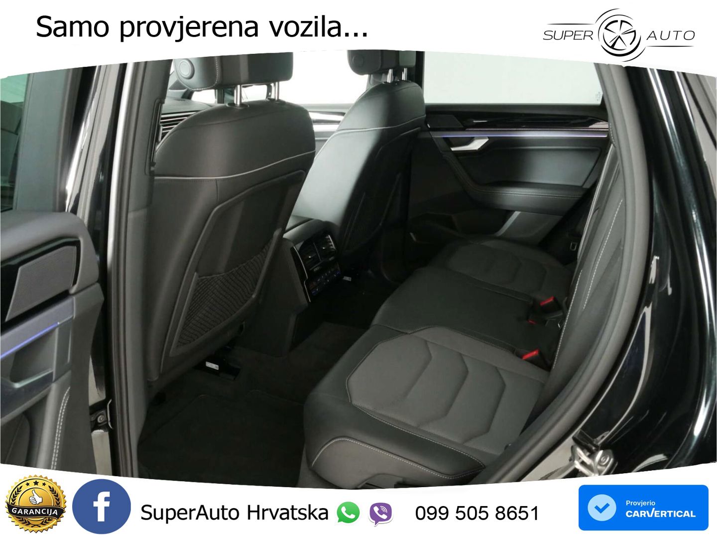 Volkswagen Touareg 3.0 V6 TDI (286 KS) 4MOTION Tiptronic R-Line ZRAČNI+ACC+GR SJED+KAM+PANO