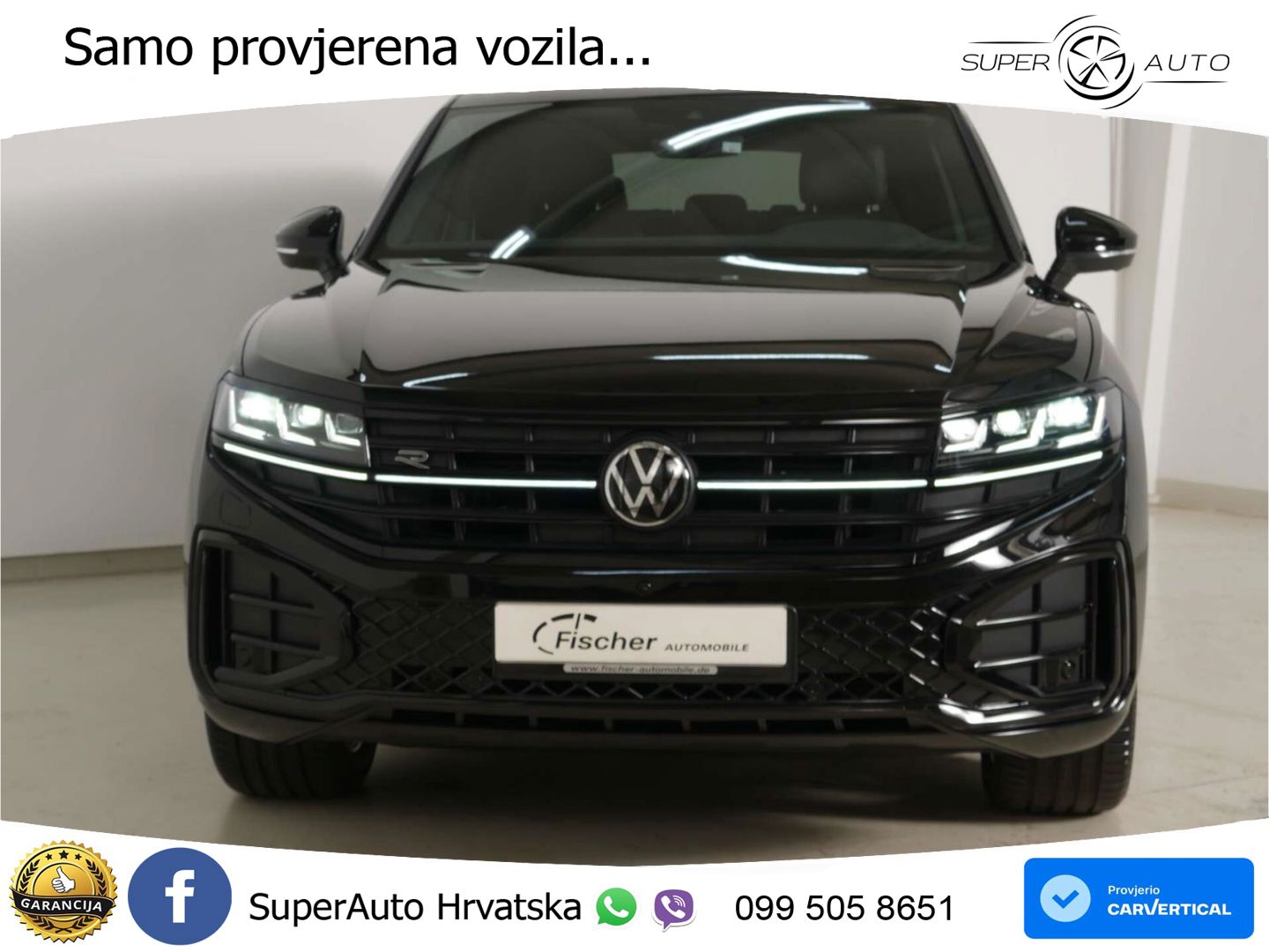 Volkswagen Touareg 3.0 V6 TDI (286 KS) 4MOTION Tiptronic R-Line ZRAČNI+ACC+GR SJED+KAM+PANO