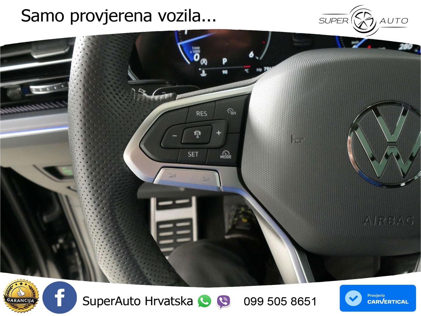 Volkswagen Touareg 3.0 V6 TDI (286 KS) 4MOTION Tiptronic R-Line ZRAČNI+ACC+GR SJED+KAM+PANO