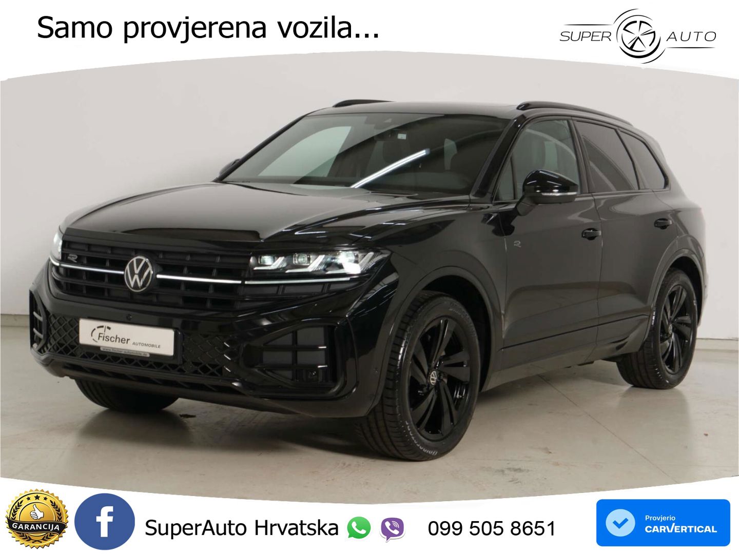 Volkswagen Touareg 3.0 V6 TDI (286 KS) 4MOTION Tiptronic R-Line ZRAČNI+ACC+GR SJED+KAM+PANO