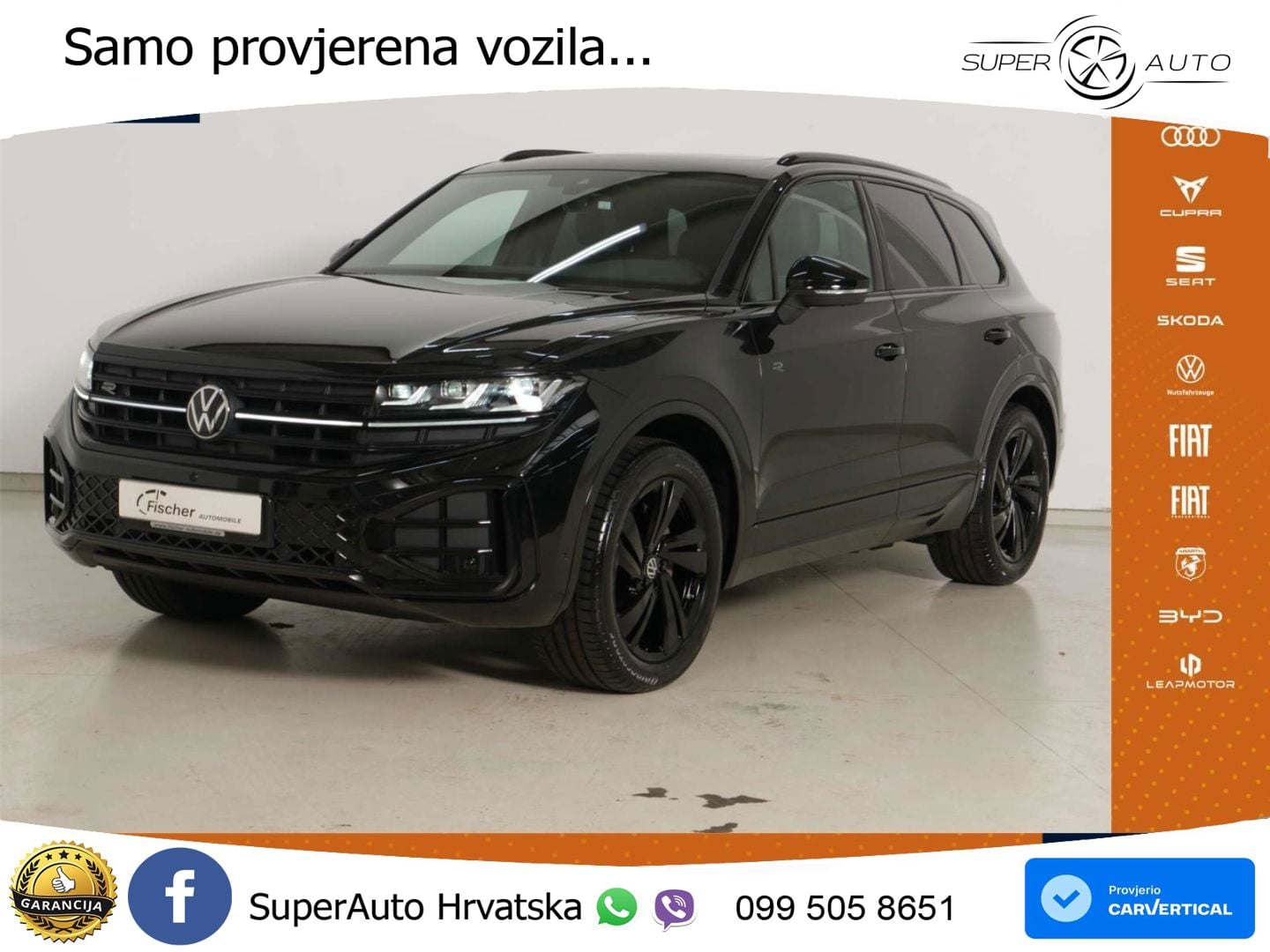 Volkswagen Touareg 3.0 V6 TDI (286 KS) 4MOTION Tiptronic R-Line ZRAČNI+ACC+GR SJED+KAM+PANO