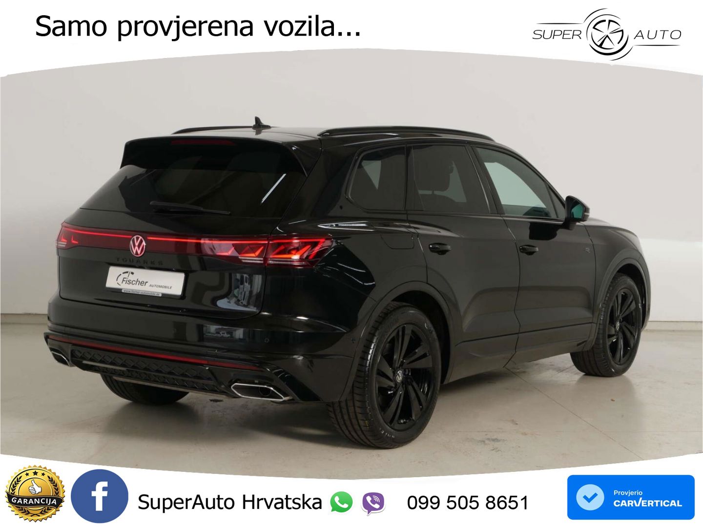 Volkswagen Touareg 3.0 V6 TDI (286 KS) 4MOTION Tiptronic R-Line ZRAČNI+ACC+GR SJED+KAM+PANO