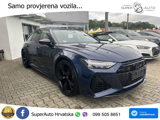 Audi RS6 Avant 4.0 TFSI V8 (600 KS) quattro Tiptronic ZRAČNI+ACC+GR SJED+KAM+PANO