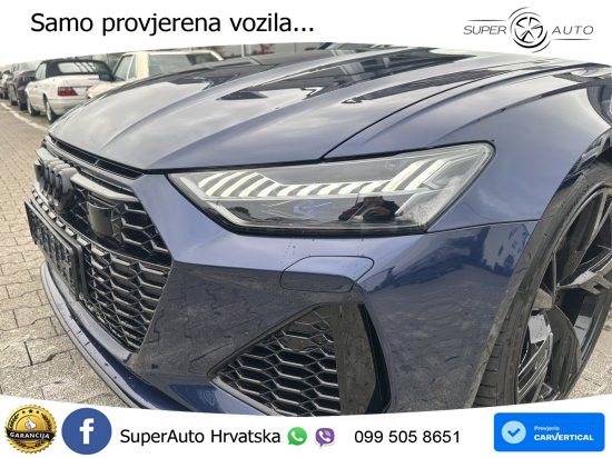 Audi RS6 Avant 4.0 TFSI V8 (600 KS) quattro Tiptronic ZRAČNI+ACC+GR SJED+KAM+PANO