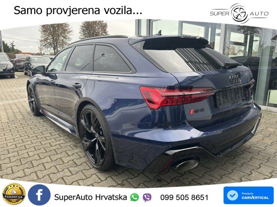 Audi RS6 Avant 4.0 TFSI V8 (600 KS) quattro Tiptronic ZRAČNI+ACC+GR SJED+KAM+PANO