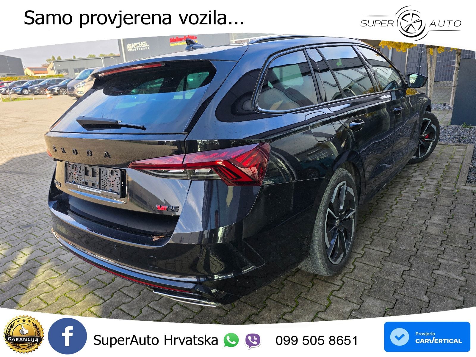 Škoda Octavia Combi RS 2.0 TSI (245 KS) DSG LED+GR SJED+ACC
