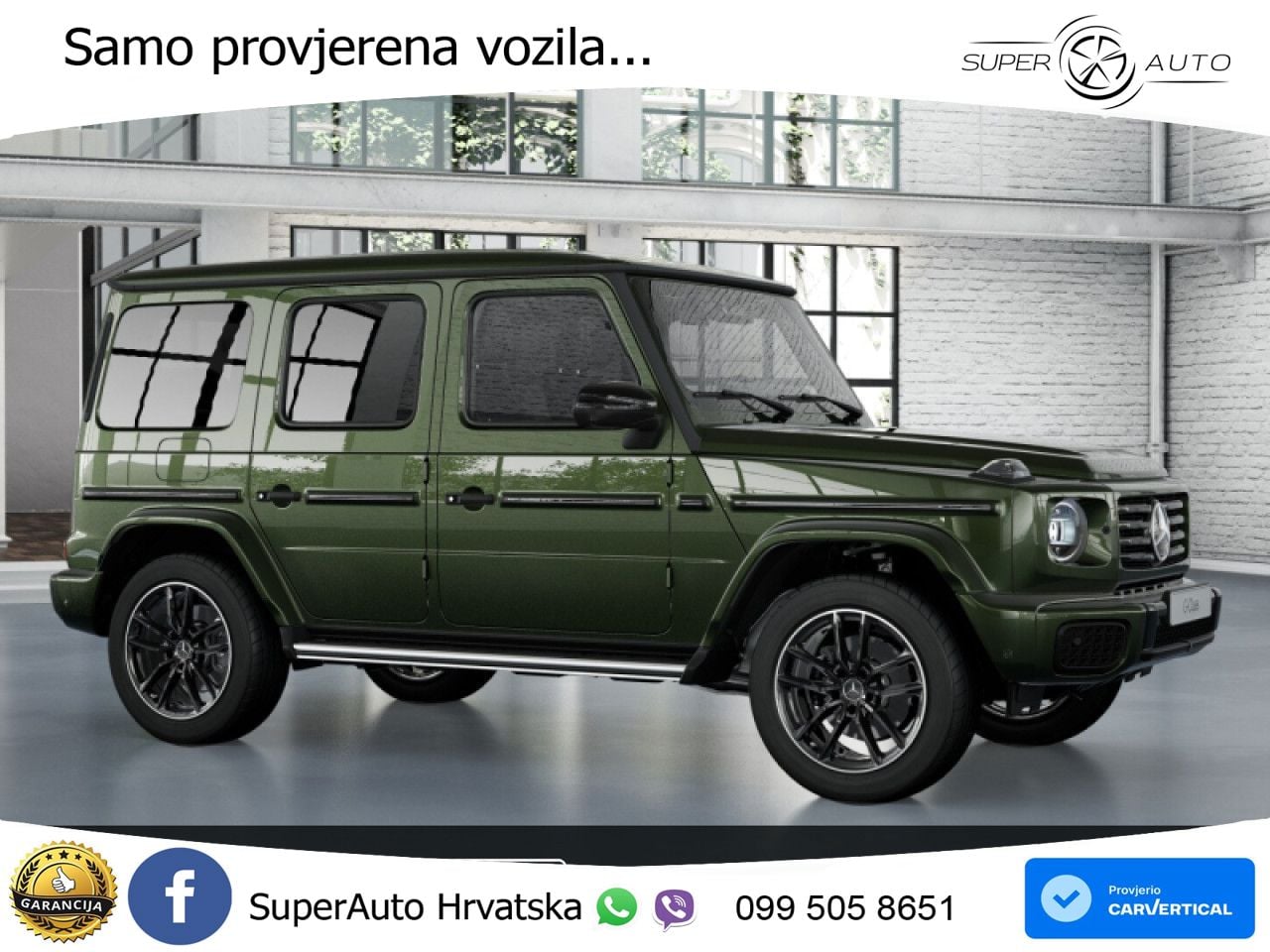 Mercedes G 450d Long (367 KS) 4MATIC 9G-TRONIC Exclusive LED+ACC