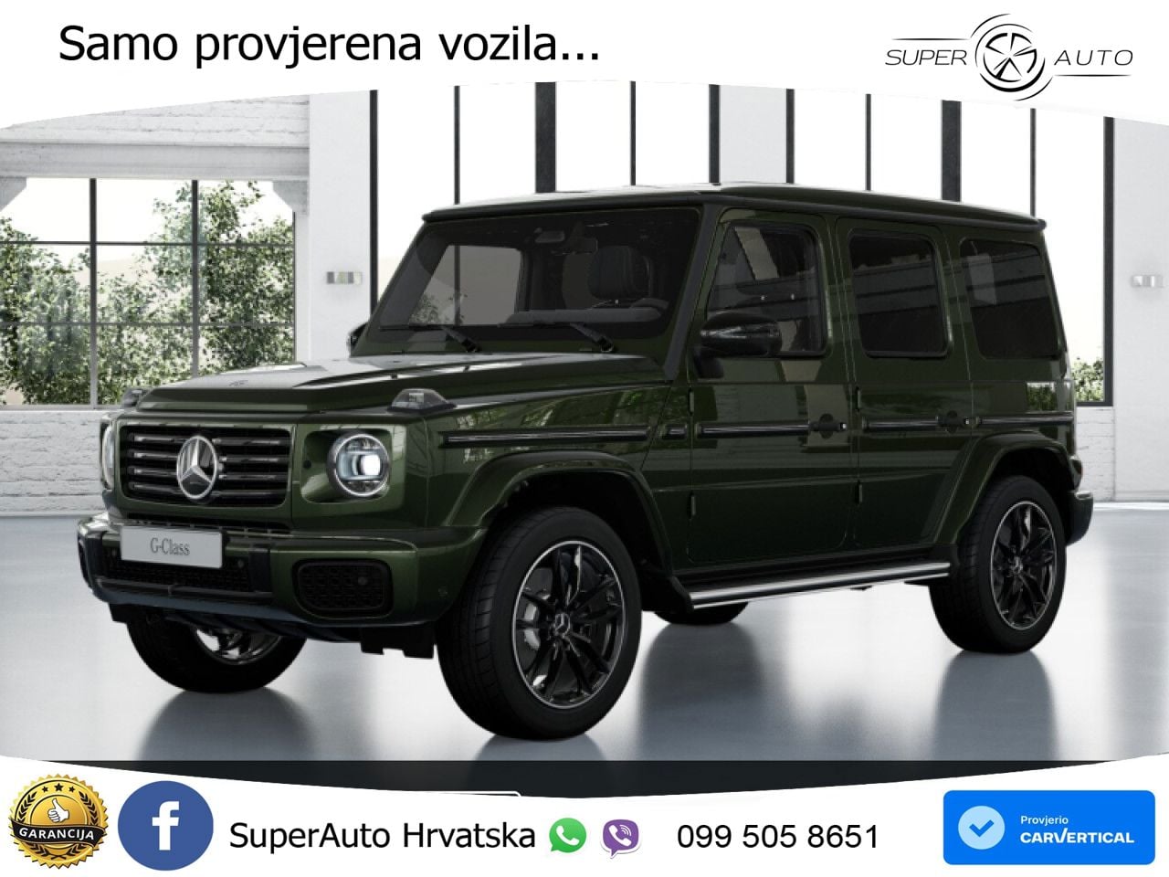 Mercedes G 450d Long (367 KS) 4MATIC 9G-TRONIC Exclusive LED+ACC