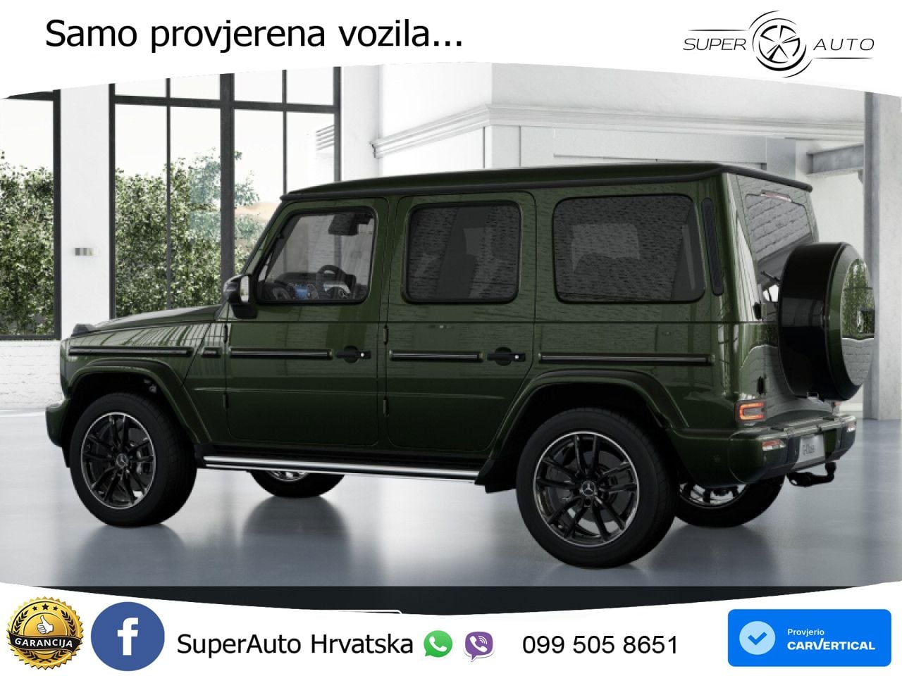 Mercedes G 450d Long (367 KS) 4MATIC 9G-TRONIC Exclusive LED+ACC